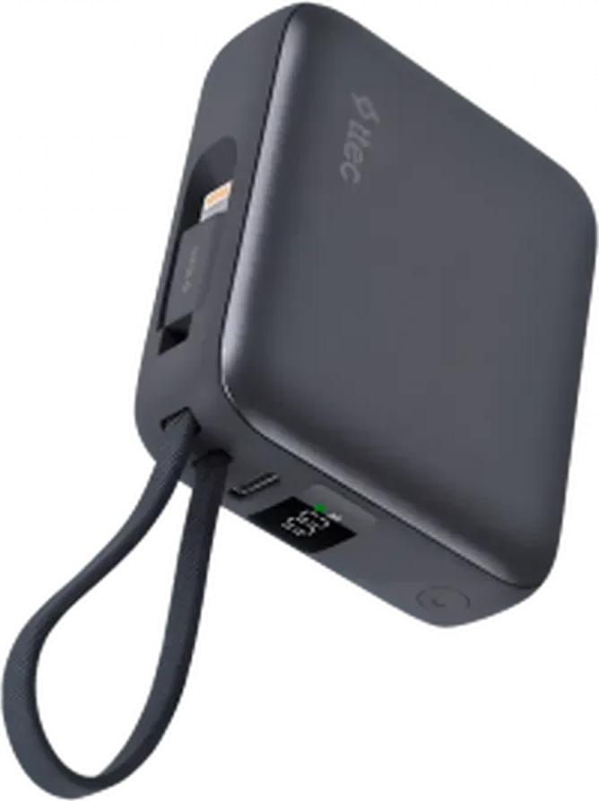 Павербанк ttec ReCharger Mini LCD 10000 mAh PD 20W — 2