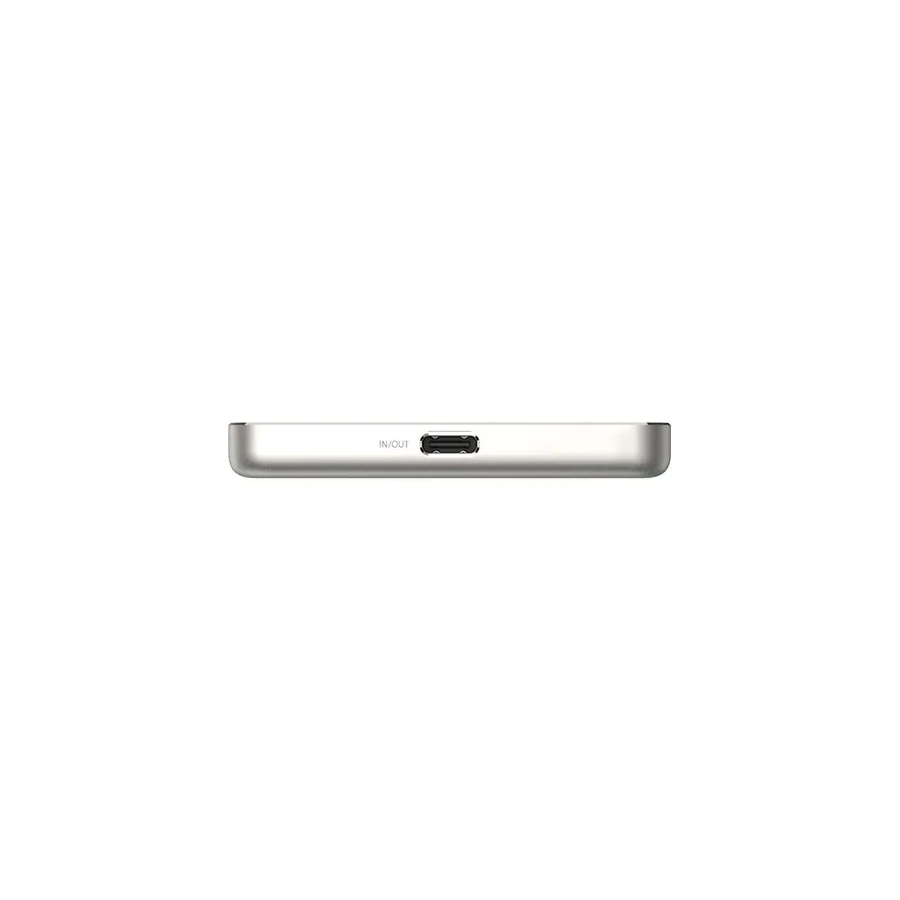 Внешний аккумулятор Xiaomi Super Slim Magnetic Power Bank 5000, 15W, Gold — 3