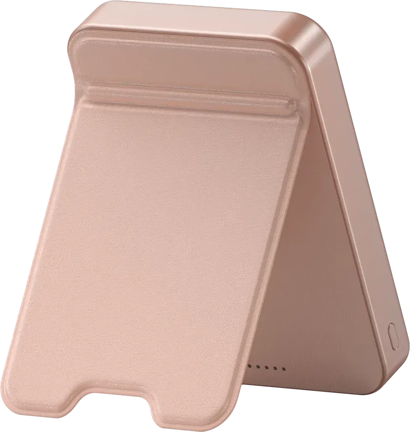 Портативный аккумулятор SATECHI Qi2 10K, розовый — 2