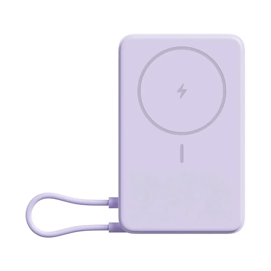 Портативный аккумулятор Xiaomi Magnetic Power Bank, 10000мАч, Фиолетовый