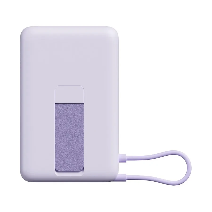 Портативный аккумулятор Xiaomi Magnetic Power Bank, 10000мАч, Фиолетовый — 2
