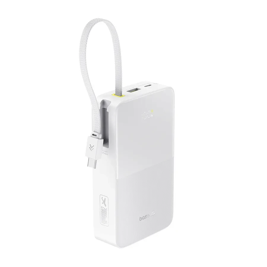 Портативный аккумулятор Baseus EnerFill FC51, 20000mAh, белый