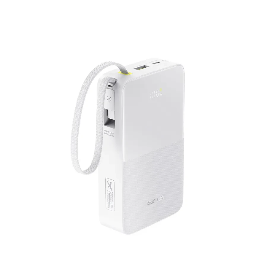 Портативный аккумулятор Baseus EnerFill FC51, 20000mAh, белый — 2