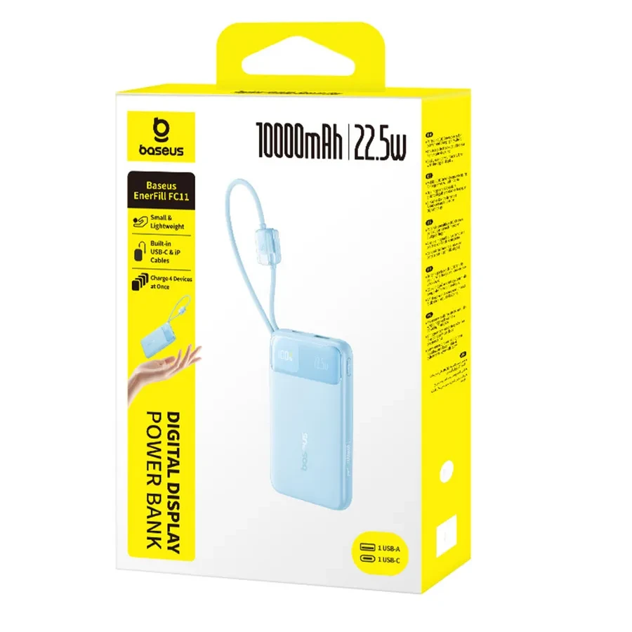 Аккумулятор Baseus EnerFill FC11 10000mAh — 3