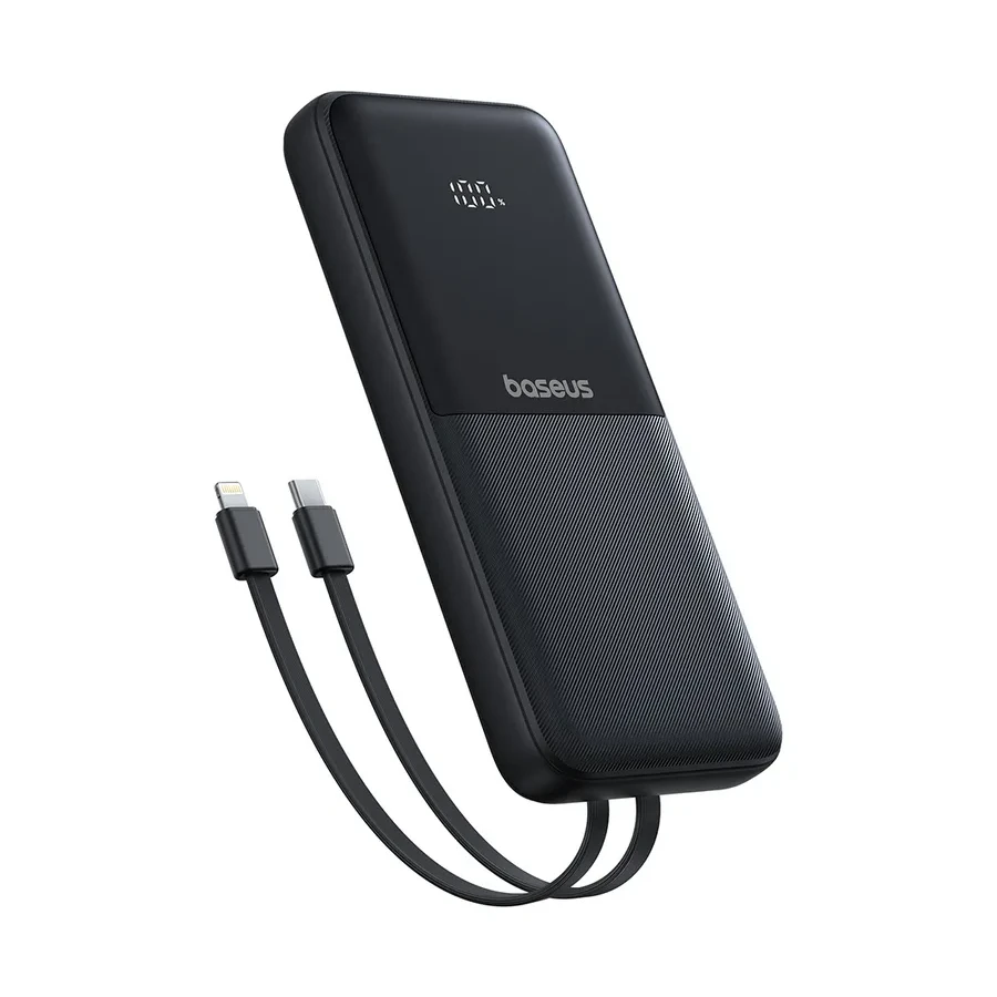 Аккумулятор Baseus Lipow Dual-Cable 10000mAh