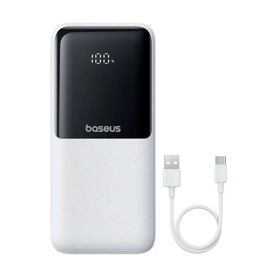Портативный аккумулятор Baseus Lipow, 20000mAh, 22.5W, белый — 2