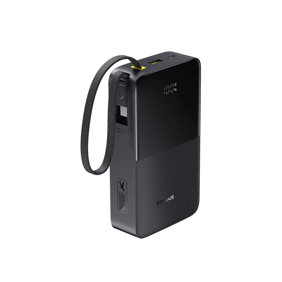 Портативный аккумулятор Baseus EnerFill FC51 Bipow2 Pro, 20000mAh, 22.5W, черный