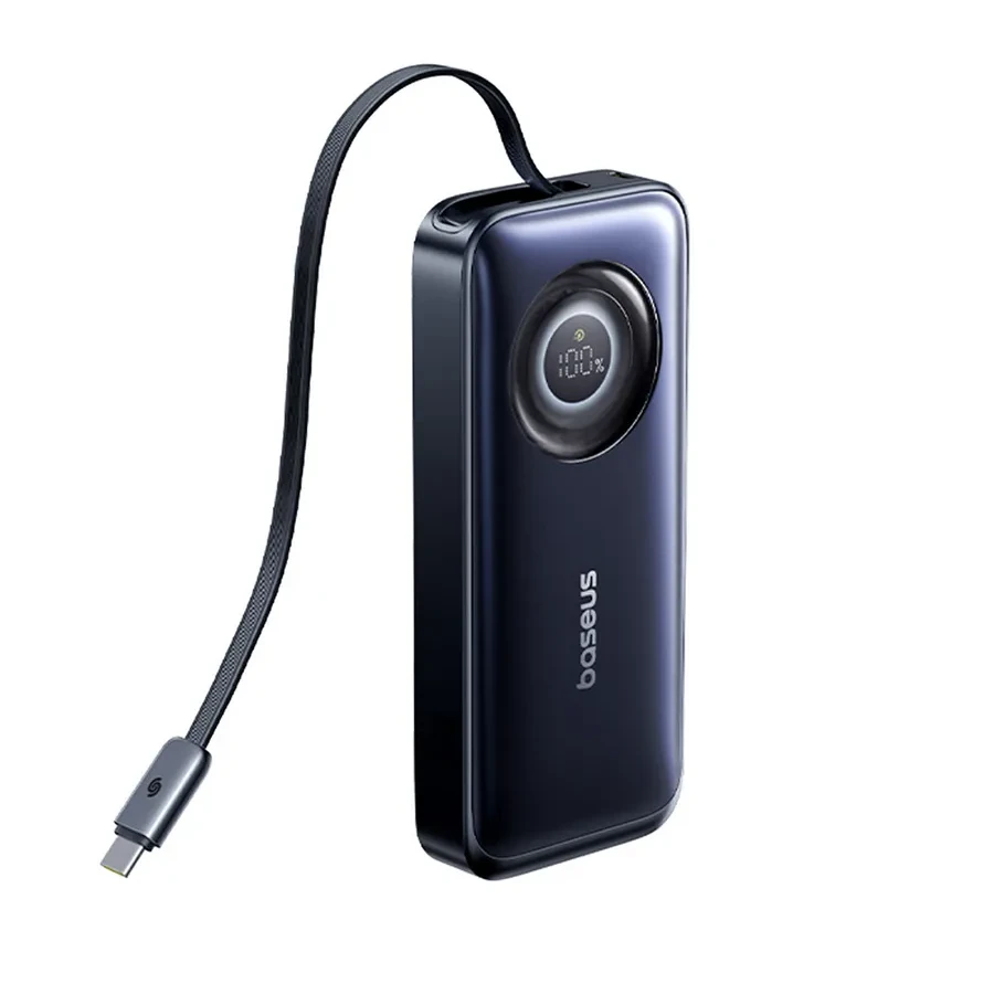 Портативный аккумулятор Baseus EnerCore CR11, 20000mAh, 67W, черный