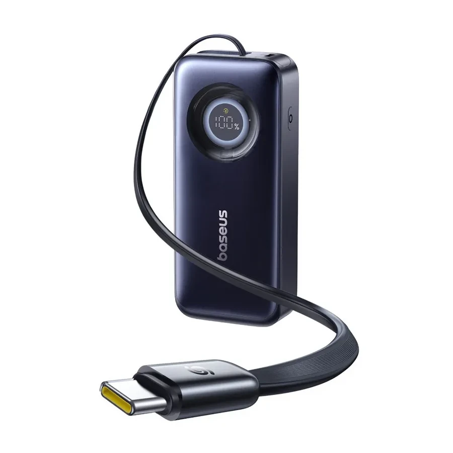 Портативный аккумулятор Baseus EnerCore CR11, 20000mAh, 67W, черный — 2