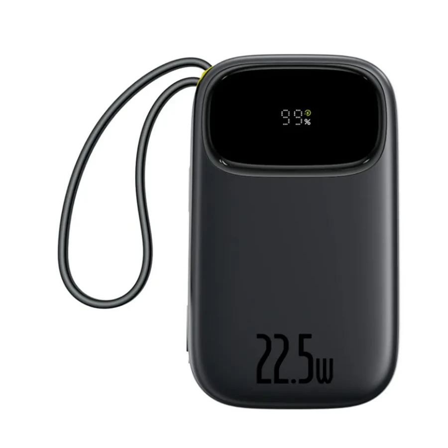 Портативный аккумулятор Baseus EnerFill FC31, 10000mAh, 22.5W, черный — 2