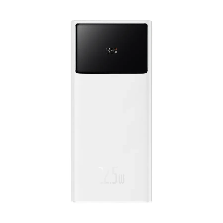 Портативный аккумулятор Baseus Star-Lord, 20000mAh, 22.5W, белый