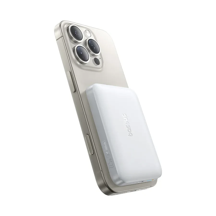 Портативный аккумулятор Baseus EnerFill FM11 Ultra-Mini, 10000mAh, 22.5W, белый — 4