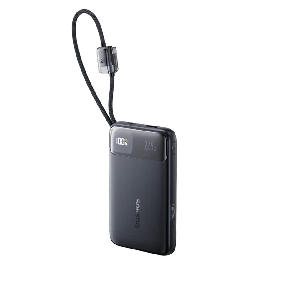 Портативный аккумулятор Baseus EnerFill FC11, 10000mAh, 22.5W, черный
