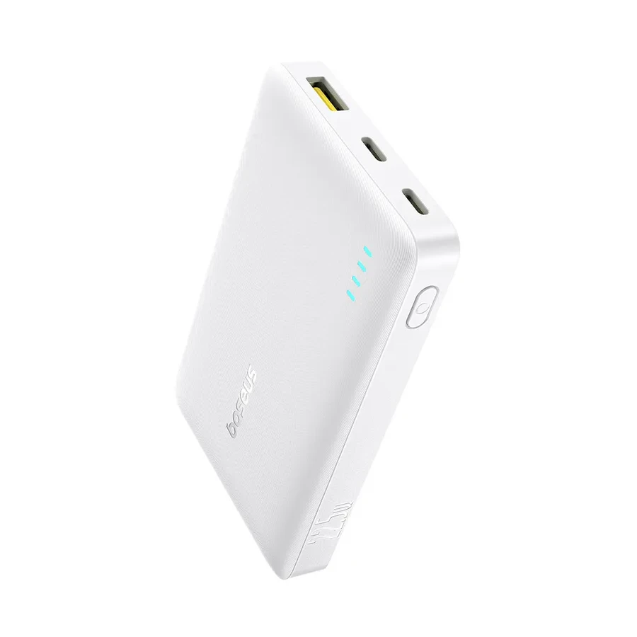 Портативный аккумулятор Baseus EnerFill FP21, 10000mAh, 22.5W, белый — 2