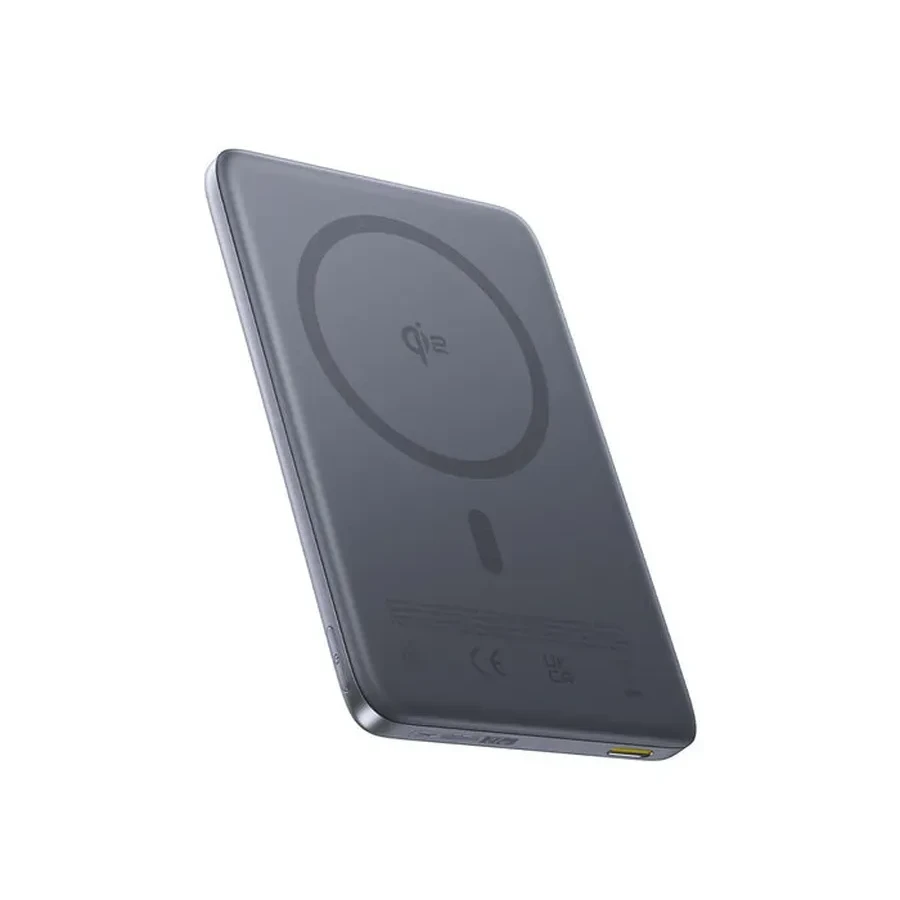 Мобильный аккумулятор Baseus PicoGo AM41 Ultra-Slim Qi2 PPKC-1027G, 10000 mAh, Space Grey — 2