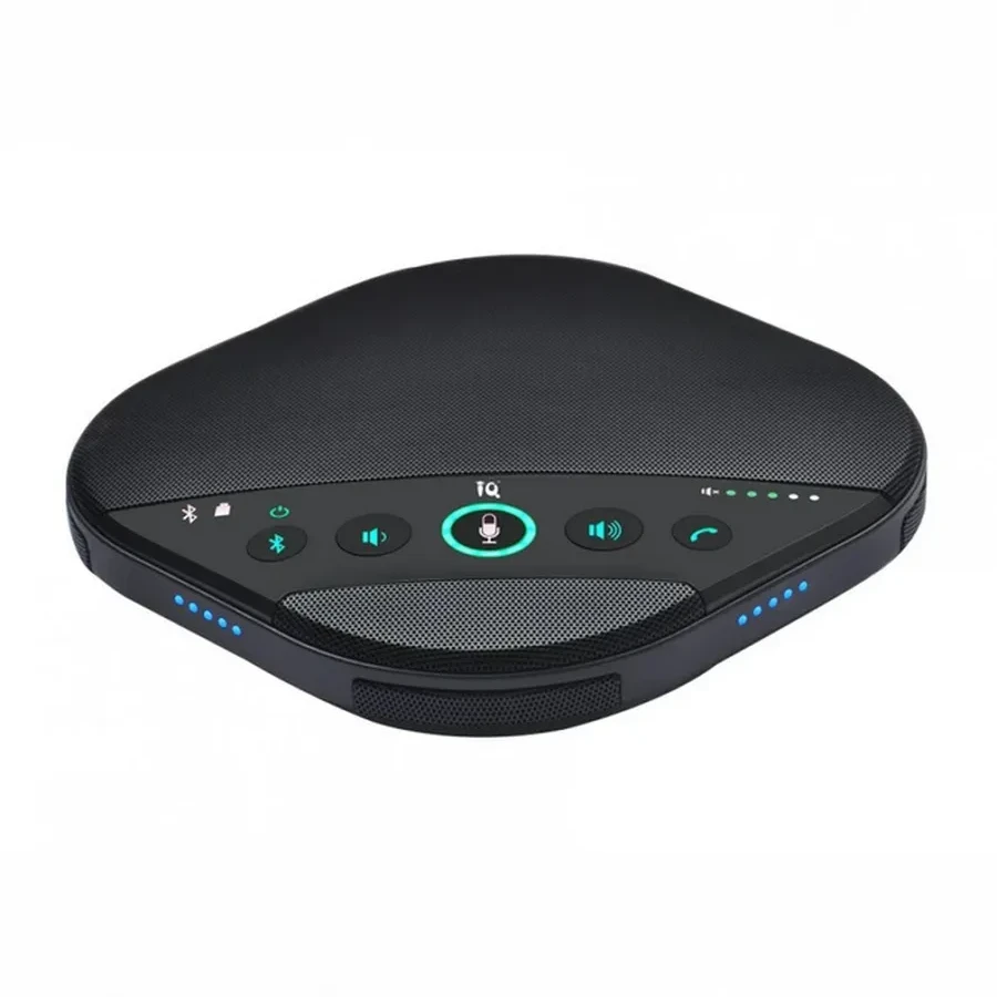 Спикерфон IQ S330 <Беспроводное соединение 2.4G и USB-соединение/Для средних и больших комнат/Встроенные 12 микрофонных решеток/6 м Диапазон приема голоса/Поддержка 2 дополнительных микрофонов> — 3