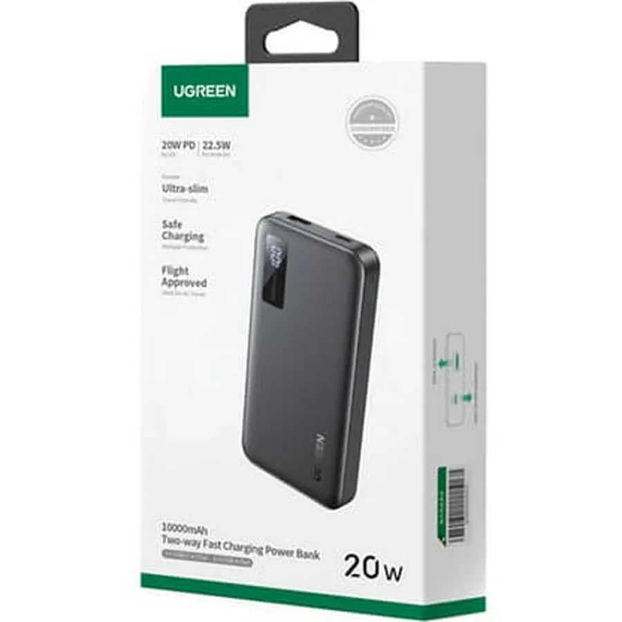 Пауэрбанк UGREEN PB311 25742 10000mAh Two-way Fast Charging PD 20W — 4