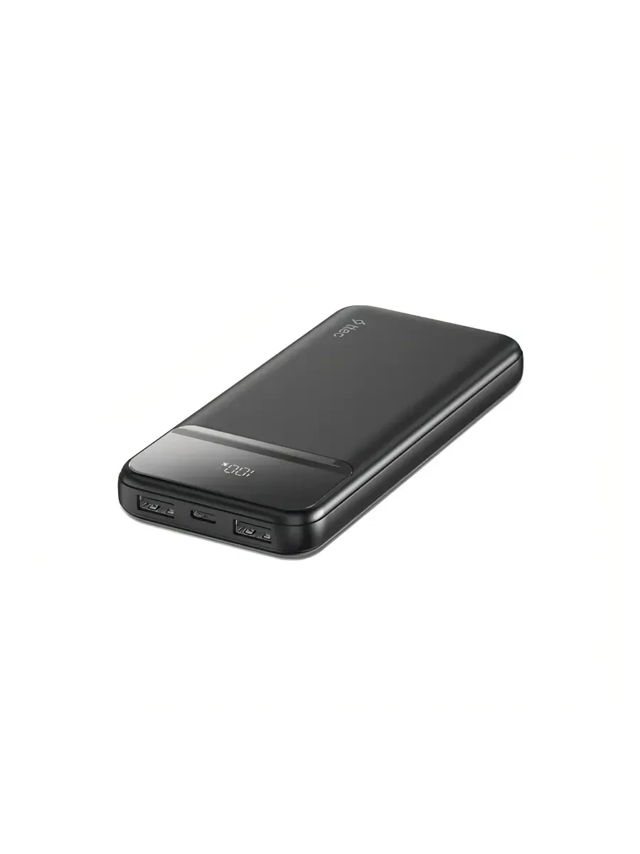 Внешний аккумулятор ttec ReCharger LCD 10.000mAh PD 20W Powerbank Black — 2