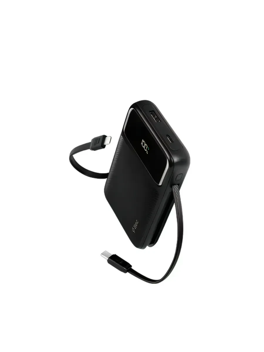 Внешний аккумулятор ttec ReCharger LCD 10.000mAh PD 20W Powerbank Black — 4