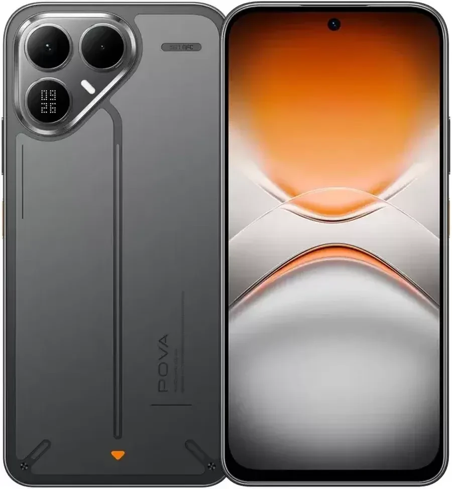 Мобильный телефон TECNO POVA 8 5G (LK6) 256+8 GB Graphite Black — 2