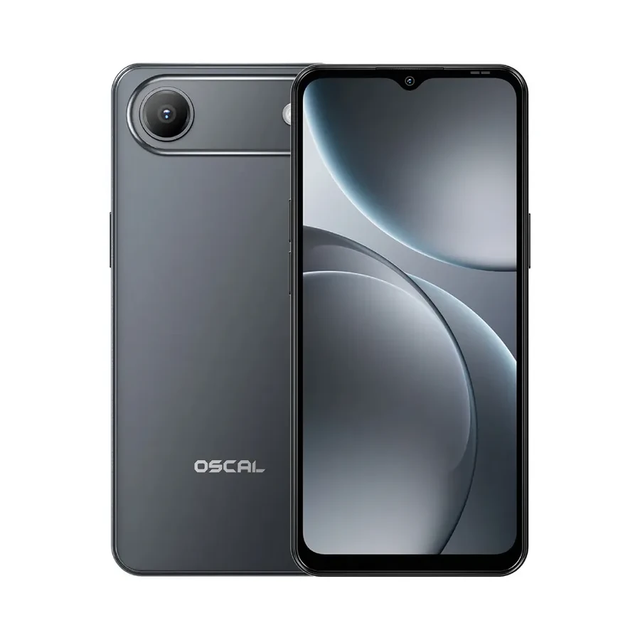 Смартфон OSCAL FLAT 3C 4GB RAM 64GB ROM Black — 2