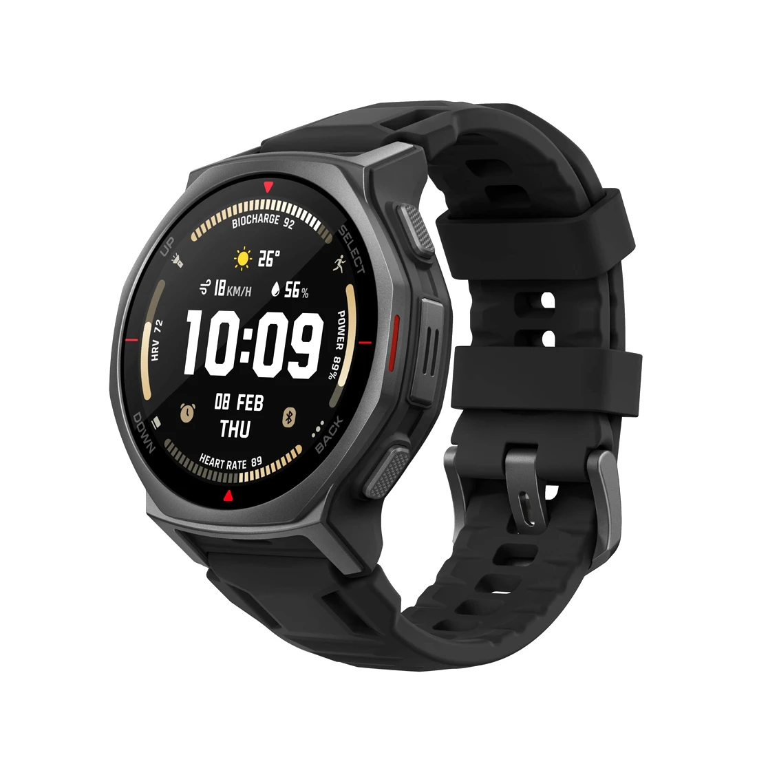 Смарт часы Amazfit T-Rex 3 Pro 44 mm Tactical Black — 2