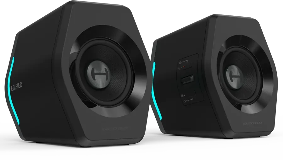 Акустическая система Bluetooth Edifier G2000 Black <2.0, RMS 16Вт, 98Гц-20кГц, BT5.3, USB, AUX, 3.5> — 3