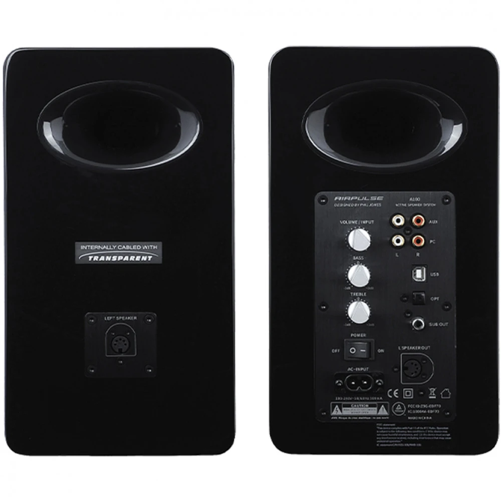 Акустическая система Bluetooth Edifier A100 Black <2.0, RMS 100Вт, 52Гц-40кГц, BT, Пульт> — 5
