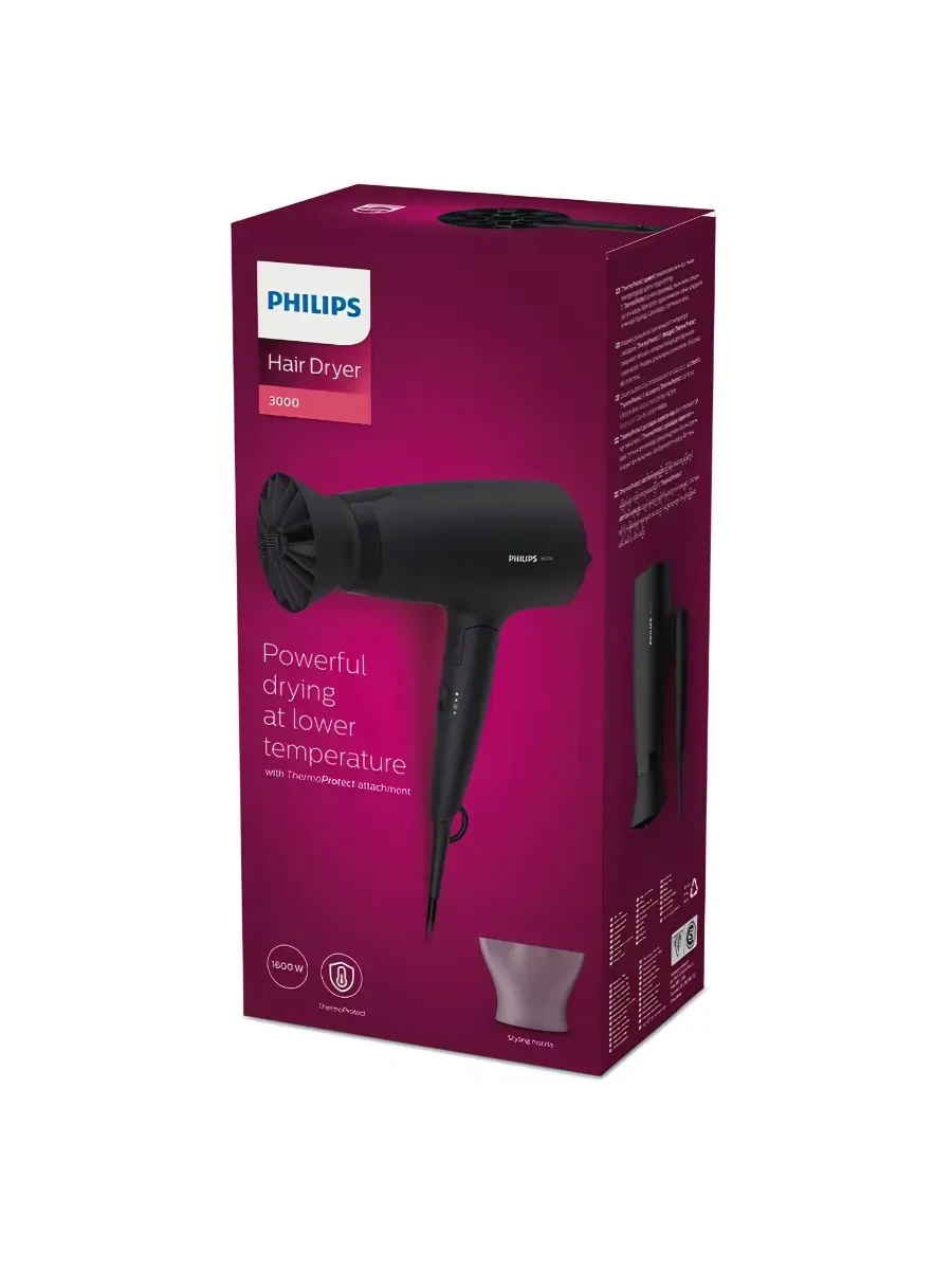 Фен Philips Серии 3000 BHD308/10 — 2