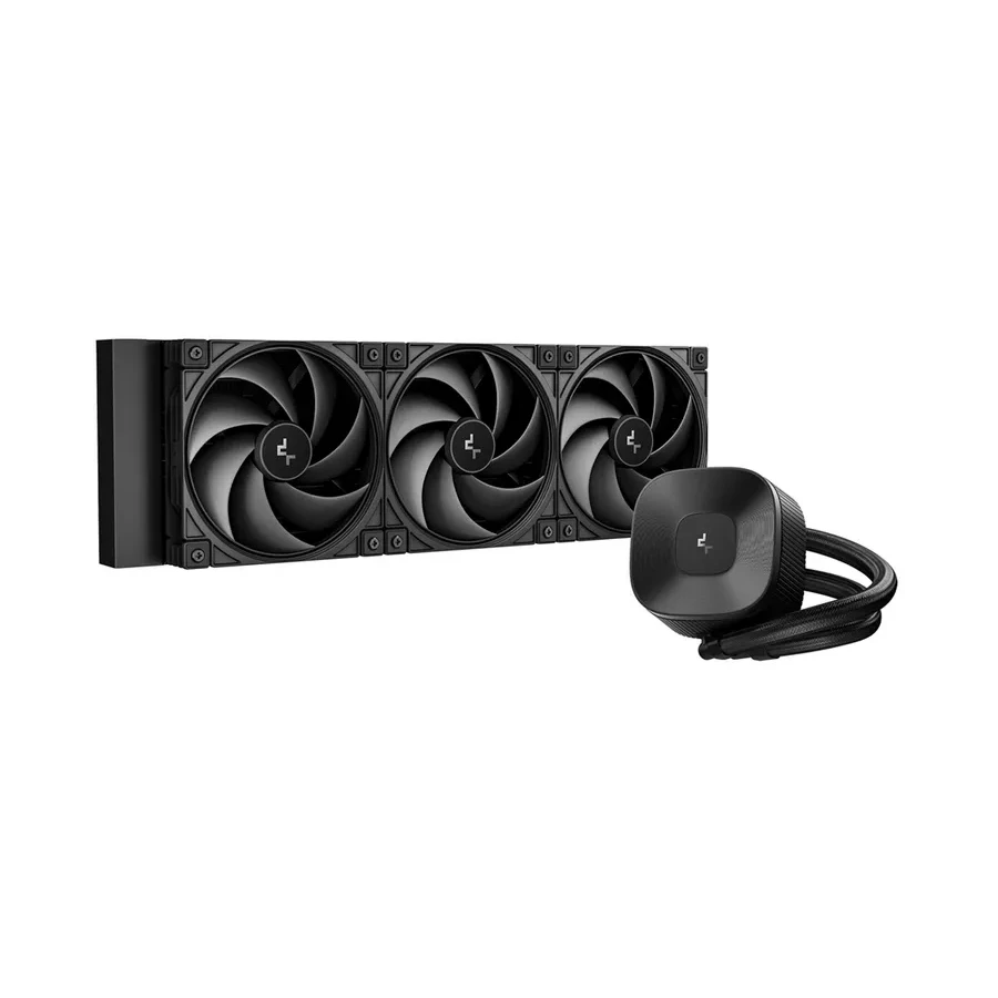 Кулер с водяным охлаждением Deepcool LE360 V2 ZERO DARK — 2