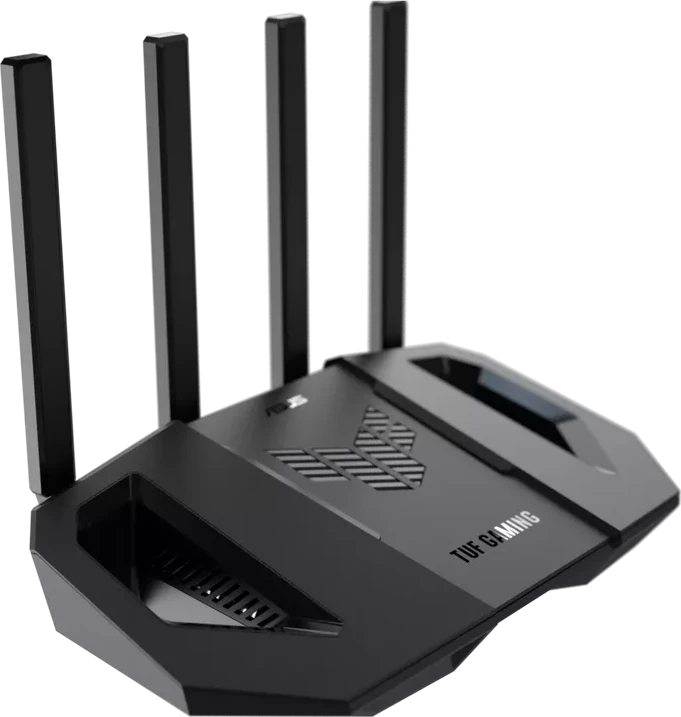Маршрутизатор ASUS TUF-BE3600 BE3600,2GHz quad-core CPU,AiMesh,OFDMA,2.5G RJ45 WAN,RJ45 Gb LANx4,USB3.1 Gen1x1,4K-QAM — 4