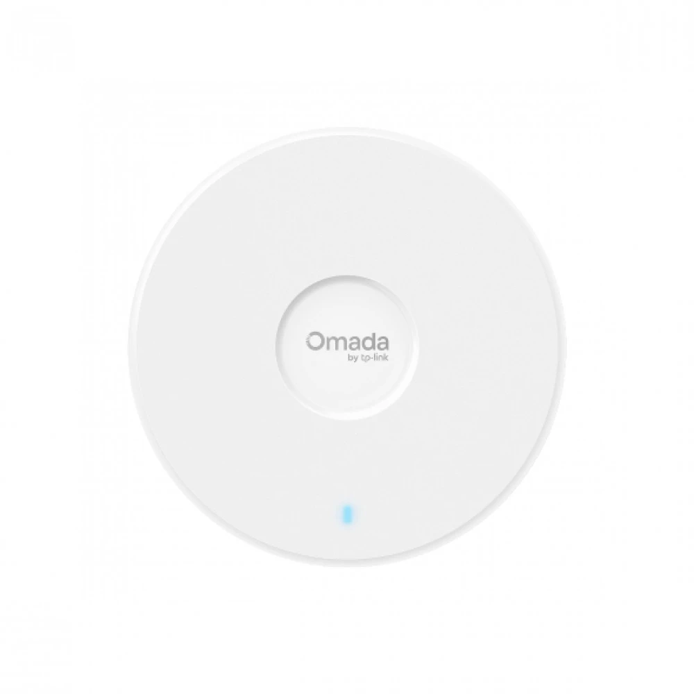 Точка доступа потолочная двухдиапазонная BE3600 10GbE TP-Link EAP720 <2.5 Гбит/с порт Ethernet RJ-45 (с поддержкой PoE IEEE802.3bt, IEEE 802.11be/ax/ac/n/g/b/a, До 688 Мбит/с (2,4 ГГц) + до 2882 Мбит/с (5 ГГц), встроенные всенаправленные 2,4 ГГц: 4 дБи (2 — 5