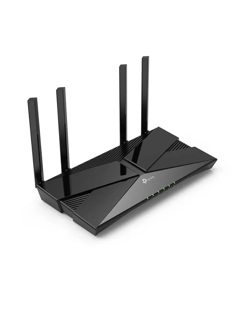 Маршрутизатор беспроводной AX1800 GbE Tp-Link EX220 < Wi‑Fi 6 AX1800 Dual Band Wireless Gigabit Router, 1201 Мбит/с 5 GHz 11ax + 574Mbps 2.4GHz 11ax, cовместим со стандартами Wi-Fi 802.11a/b/g/n/ac/ax, 1 Gigabit WAN + 4 Gigabit LAN, 1 порт USB 2.0 Wireles — 3