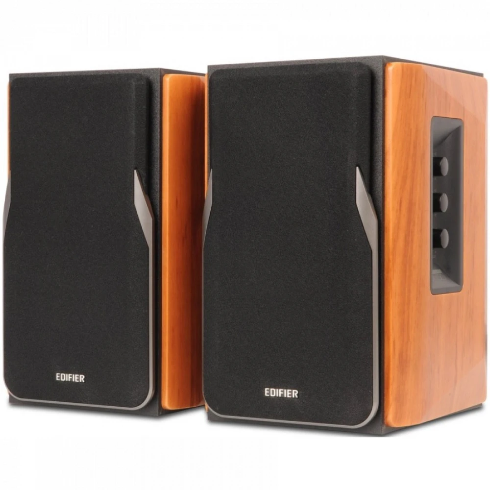 Акустическая система Bluetooth Edifier R1380DB Brown <2.0, RMS 42Вт, 55Гц-20кГц, BT, Line in, Пульт> — 5