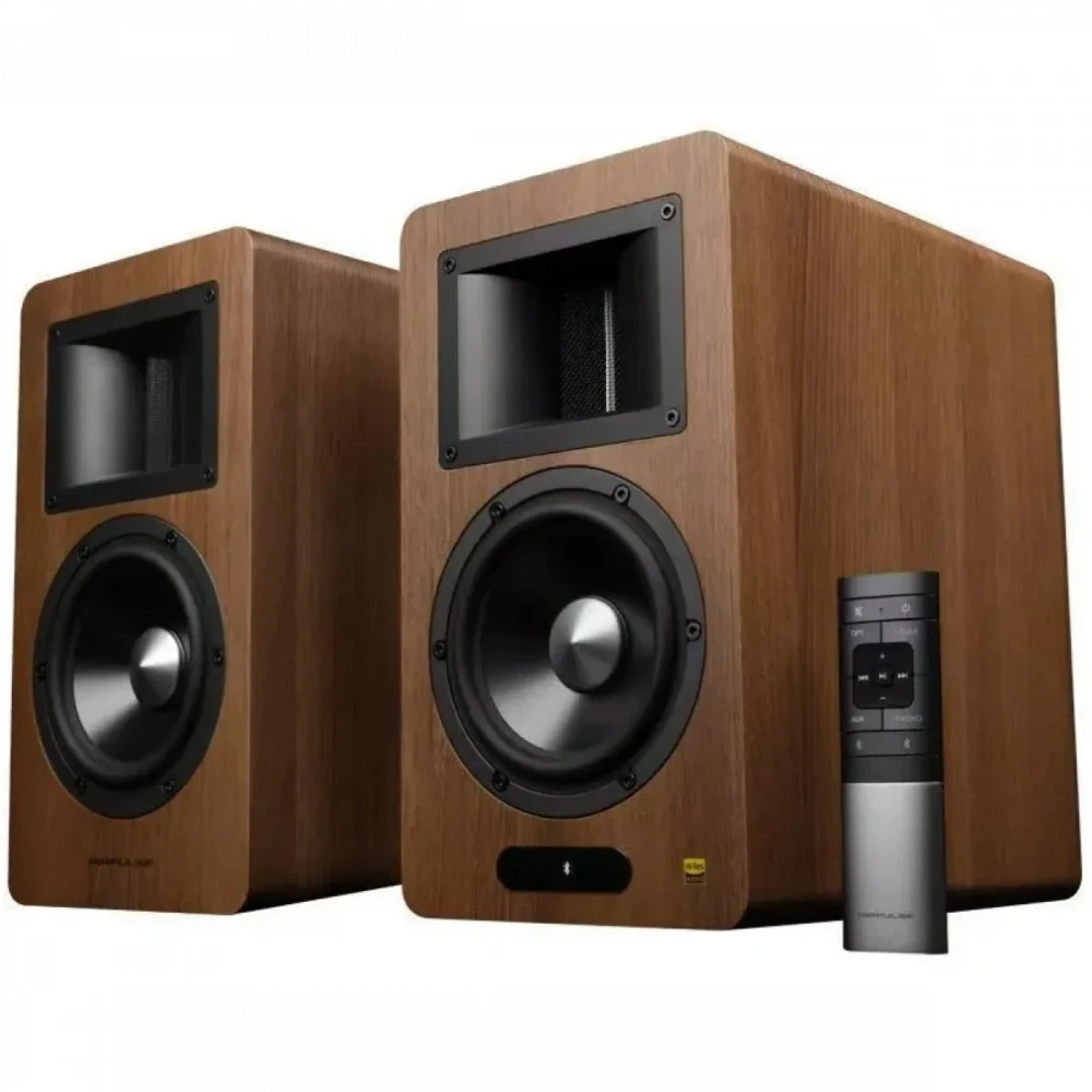 Акустическая система Bluetooth Edifier A200T Walnut <2.0, RMS 130Вт, 46Гц-20кГц, BT,Phono/Aux/OPT/C> — 4