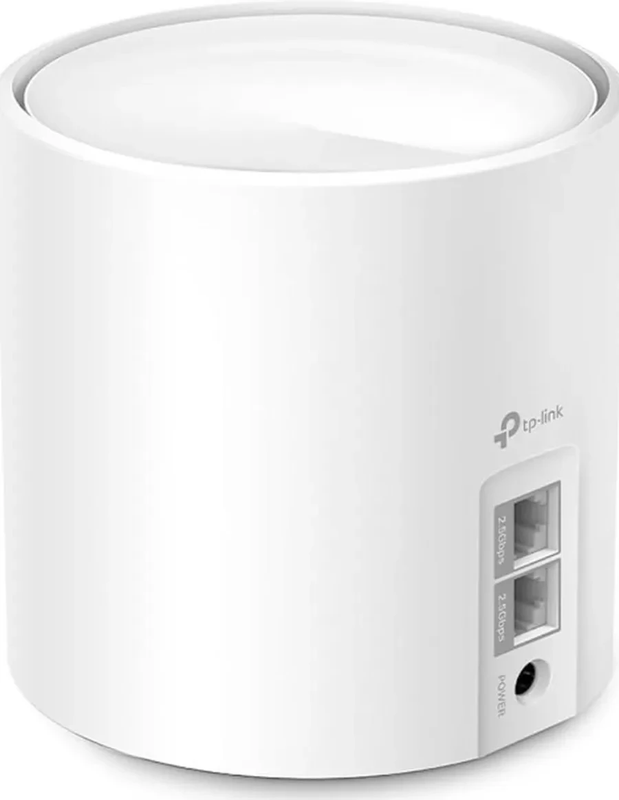 Домашняя Mesh Wi-Fi система GbE AX1500 Tp-Link Deco X10 (1 устройство) <Бесшовный роуминг, Wi-Fi 6, 5 ГГц: до 1201 Мбит/с (802.11ax), 2,4 ГГц: до 300 Мбит/с (802.11ax), 802.11ax/ac/a/b/g/n, 2 гигабитных порта LAN/WAN, Beamforming, MU-MIMO, OFDMA, HomeShie — 3