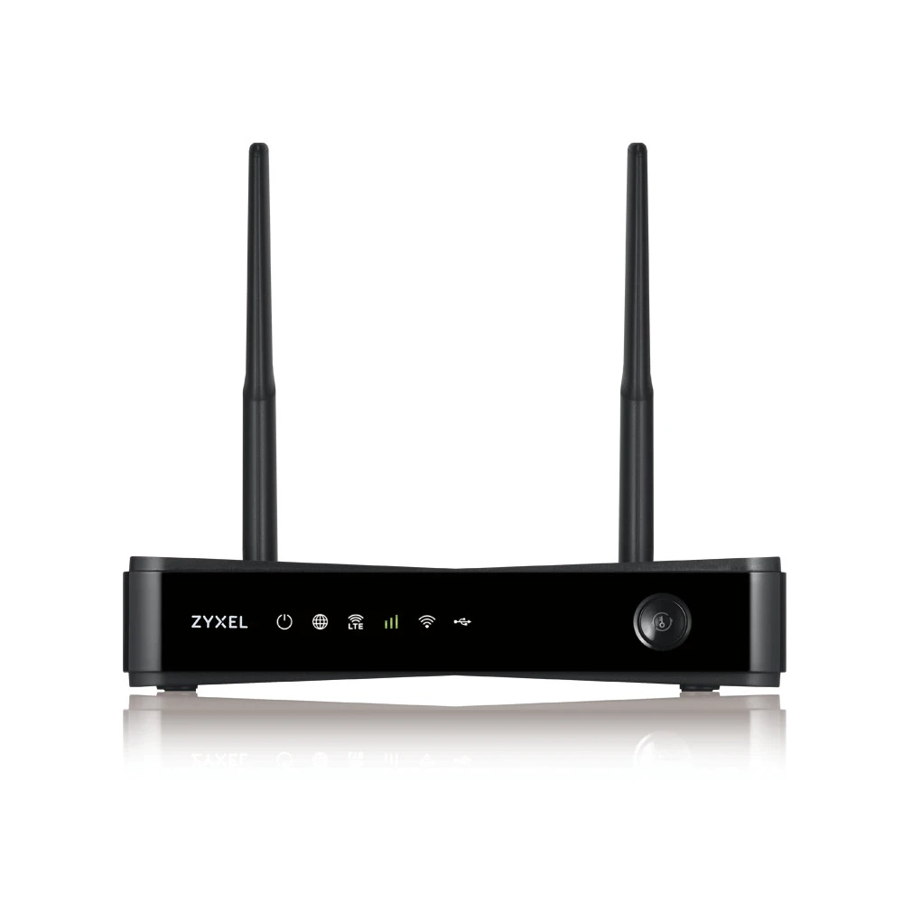 Роутер Indoor LTE Cat.6 Router Zyxel NebulaFlex Pro LTE3301-PLUS, Wi-Fi 5 (AC1200), 1xLAN/WAN GE, 3xLAN GE, 1xUSB2.0, micro-SIM card slot — 3
