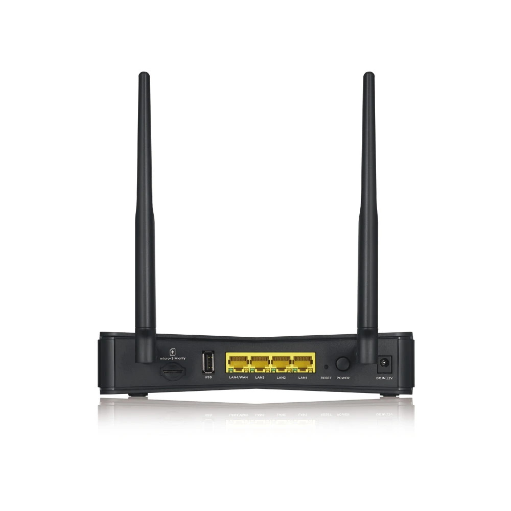 Роутер Indoor LTE Cat.6 Router Zyxel NebulaFlex Pro LTE3301-PLUS, Wi-Fi 5 (AC1200), 1xLAN/WAN GE, 3xLAN GE, 1xUSB2.0, micro-SIM card slot — 4