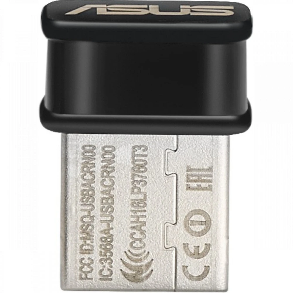 Сетевая карта Asus Wireless USB-AC53 Nano,802.11ac/a/b/g/n, 11/54/150/300/867 Мбит/с,2.4GHz/5GHz,USB — 4
