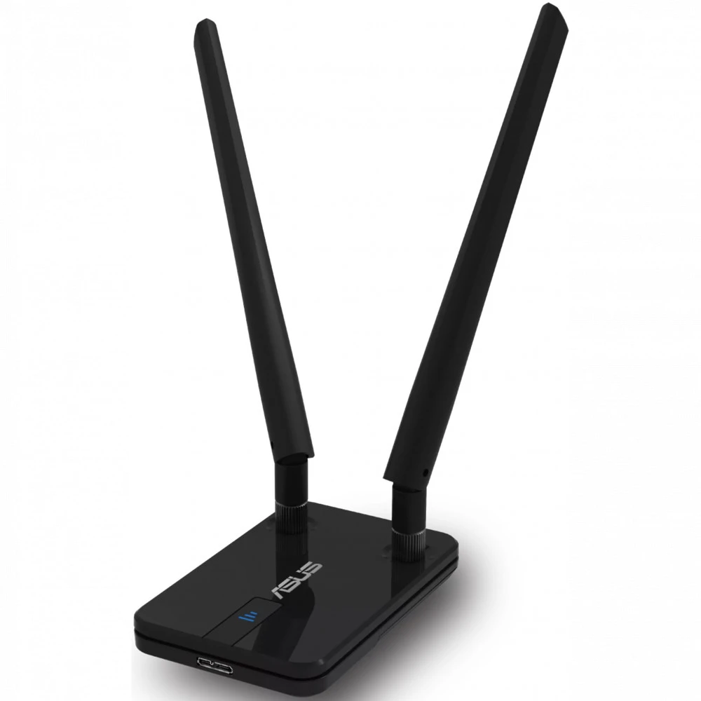 Сетевая карта Asus Wireless USB-AC58, 802.11ac/a/b/g/n,11/54/400/867 Мбит/с, 2.4GHz/5GHz, USB 3.0 — 2