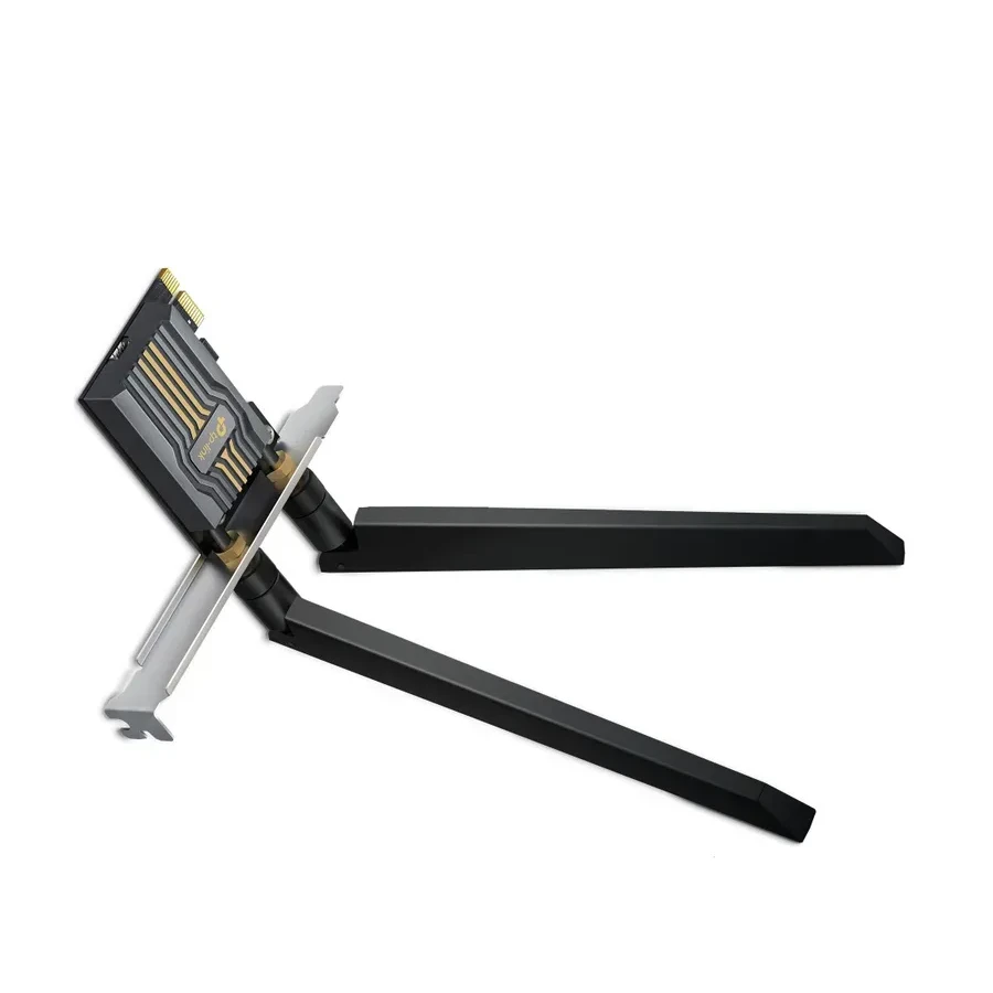 Сетевая карта TP-Link Archer TBE400E, 2880+688 Мбит/с,802.11(a/b/g/n/ac/ax/be),2.4+6GHz,PCI Express — 2