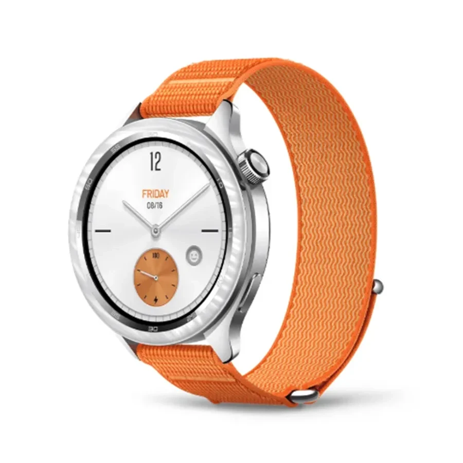 Комплект из ремешка и безеля для часов Xiaomi Watch S4 Bezel and Strap Kit-Festive Orange — 2