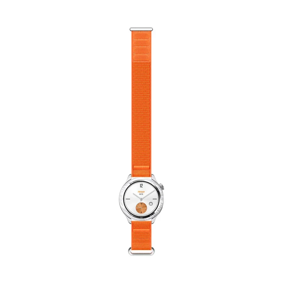 Комплект из ремешка и безеля для часов Xiaomi Watch S4 Bezel and Strap Kit-Festive Orange — 3