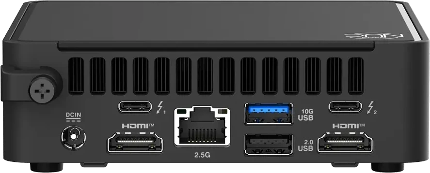 Настольный ПК ASUS NUC 15 PRO, Core 5 210H, Intel UHD, DDR5, WiFi 7 — 2