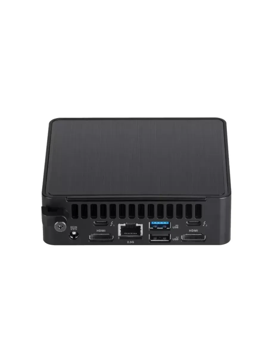 Настольный ПК ASUS NUC 14pro/RNUC14RVKU500002I/Intel Ultra 5 125H/Intel Arc graphics/4xUSB/M.2 22x80 NVMe; 22x42 NVMe/2,5Gbe LAN/2xHDMI/ 2x Thunderbolt 4 (USB-C+DP)/no Storage/no RAM/AX211.D2WG.NV/no OS/EU Cord/Slim Kit(L6)/EAN:4711387492314 — 2