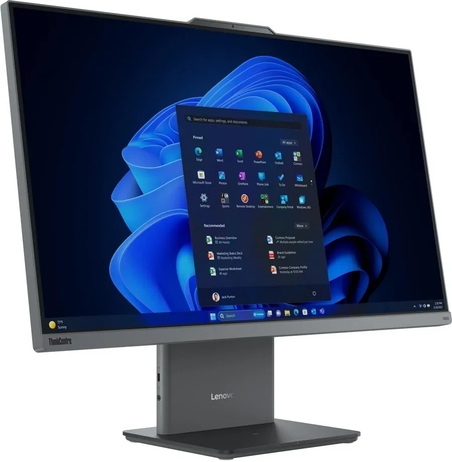 Моноблок Lenovo ThinkCentre neo 50a 12SB0013RU 16ГБ 512ГБ — 4
