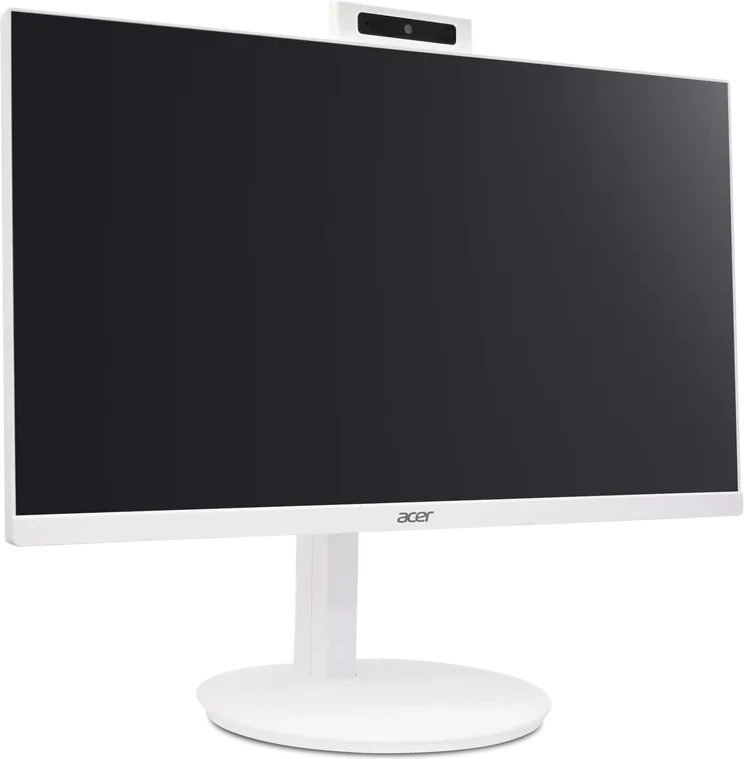 Моноблок Acer Veriton Z2417G (White) / Intel Core Ultra 5 115U / 16 ГБ DDR5 (2 слота, макс. 32 ГБ) / 512 ГБ M.2 PCIe NVMe SSD / 27" Full HD IPS non‑touch (144 Hz) / встроенный Intel Arc Graphics / Gigabit LAN + HD аудио / встроенная выдвижная 5 MP QHD веб