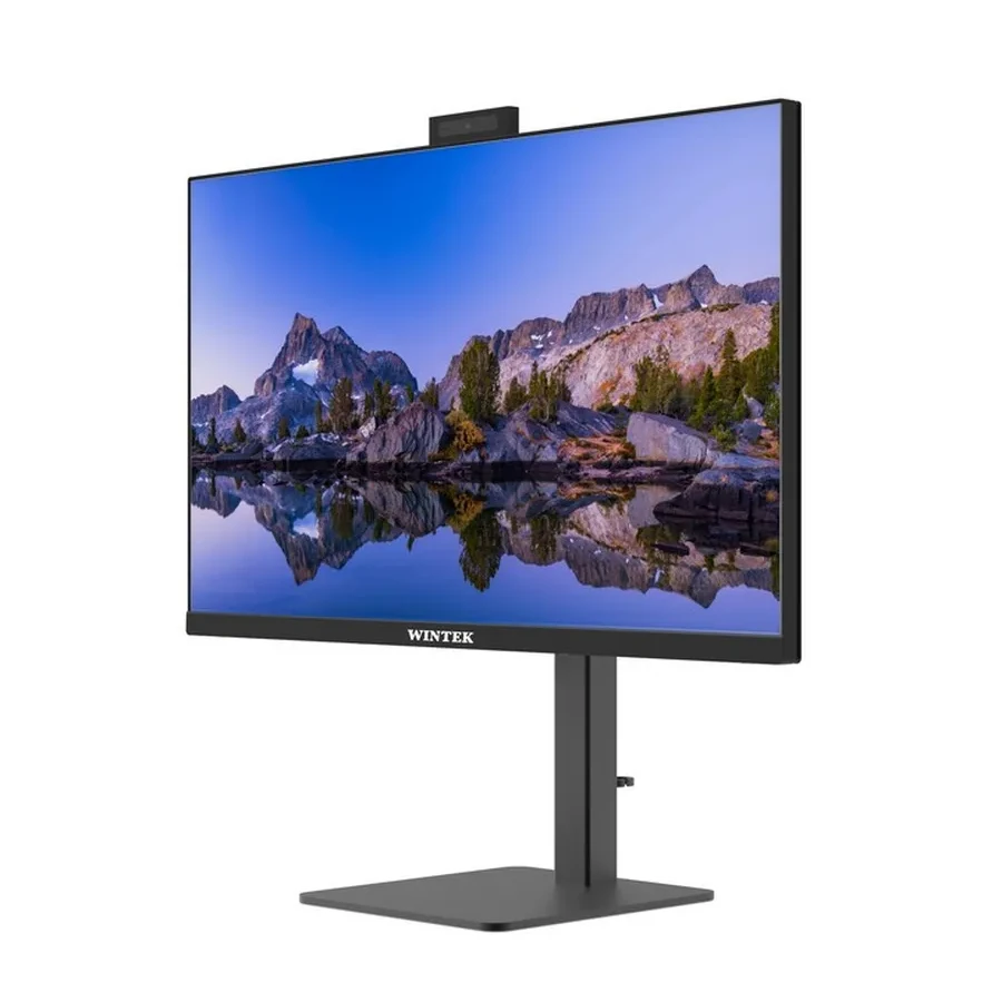 Моноблочная система Wintek BF2402 23.8'' FHD IPS (подставка с возможностью регулировки по высоте и портретного режима)/MB H610/SO-DIMM DDR4/WiFi/BT/Card Reader/клавиатура+мышь, блок питания 220Вт HuntKey — 3