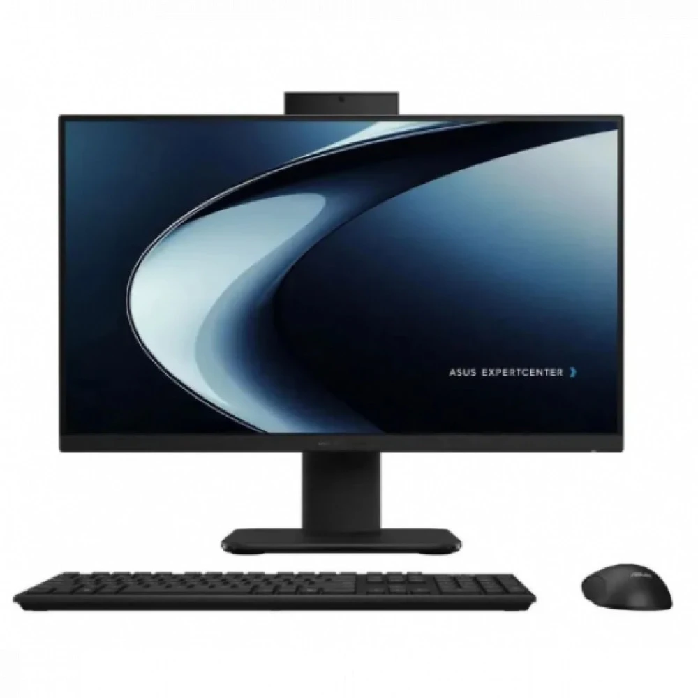 Моноблок ASUS P440VAK-BPCB710/Black/23.8 FHD/C3 100U/8G D5/256G PCIE G4/Wi-Fi 6 + BT 5.4/1080p FHD/90W/WD kb&ms/DOS/2yw — 2