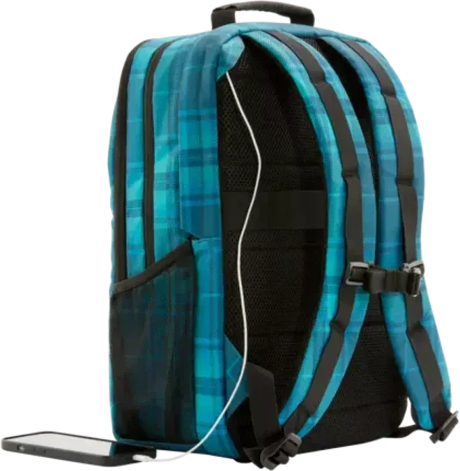 Рюкзак HP Campus XL Tartan Plaid — 3